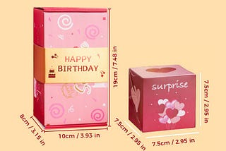 Creative Bounce Box DIY Folding Paper Box