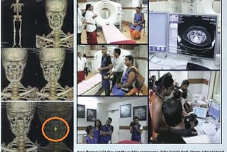 SCIENTIFIC STUDY: OBJECT MATERIALIZATION CAPTURED THROUGH CT SCAN and QEEG