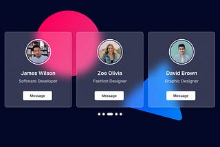 How to Create Responsive Card Slider in HTML CSS & JavaScript