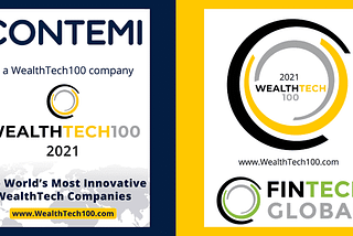 Contemi in World’s 100 Most Innovative WealthTech Companies