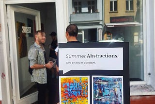 Summer Abstractions. An exhibition by Arão Pinto and Kyte Tatt