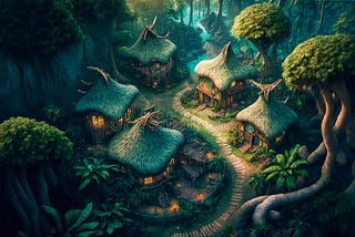 Legends from a small village in the forest.