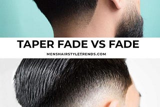 Taper fade haircuts never go out of style, they just get updated.