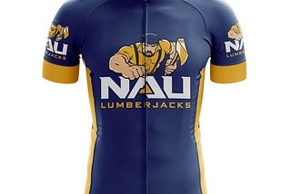 NAU Lumberjacks Cycling Jersey Only New Releases