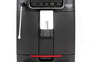 Gaggia Cadorna Barista Plus Super-Automatic Espresso Machine, Black, Medium