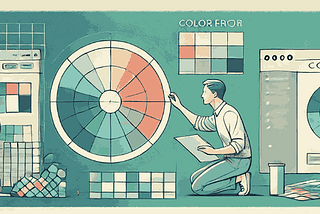 Colour wheel and web page design