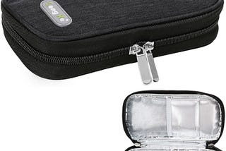 Étui de voyage à insuline - Sac de voyage avec refroidisseur de médicaments isolé