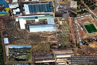 OSINT to approximate production numbers at BTRZ-103 (Armored Repair Plant)