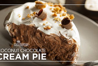 Coconut Chocolate Cream Pie