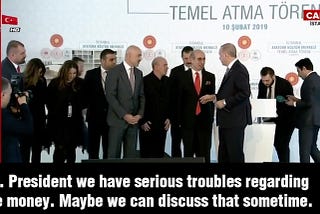 Open mic reveals financial trouble in Turkey — IPA NEWS