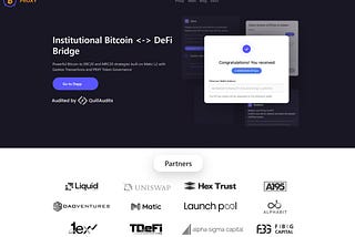 Why you have to attend BTCproxy proejct?