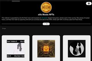 ALL NEW NFT REWARDS 💰 Earn daily 🌕 $GOLD + Mythic Music NFTs 🖼🎶 just for holding cXcMusicNFTs