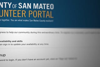San Mateo County Uses No-Code to Empower Citizen Volunteers