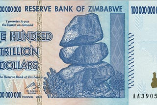 Hyper-inflation in Zimbabwe
