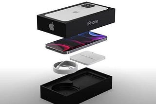 Diagram showing Apple’s packaging design