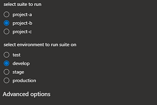 Driving Cypress Config Via Azure Pipelines Menu