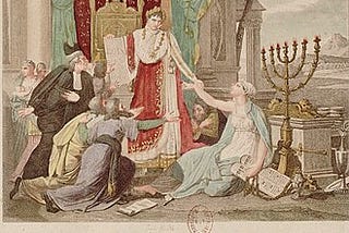 Napoleon becomes the first world leader to promise the Jews a homeland in Israel
