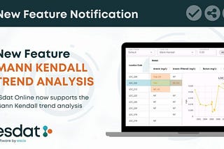 ESdat Online now supports the eagerly-awaited Mann Kendall trend analysis — Environmental Standards