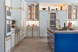 Blue French Luxury Cooking Ranges
