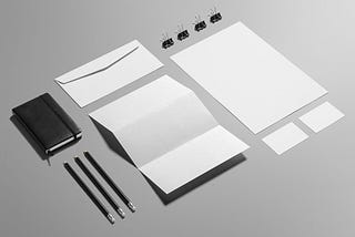 business stationery marketing materials