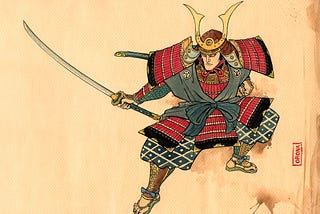 Samurai With A Tie: Be Determined And Advance