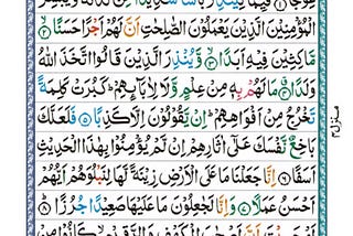 Surah Al Kahf Page 1