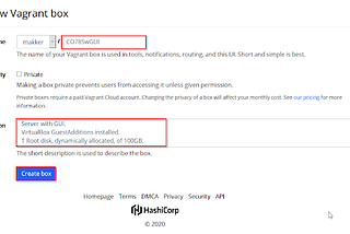 My boxes in the Vagrant Cloud