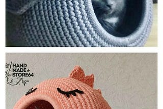 Chunky Crochet Cat Bed Pattern Designs 2020 For Beginners