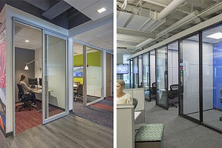 Maintaining Privacy in Open Office Setting Requires Creativity