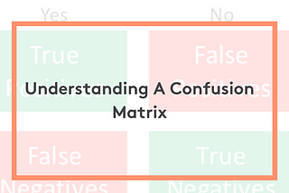 Confusion Matrix is no more a confusion !!
