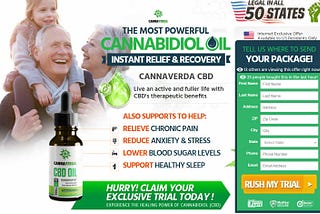 Cannaverda CBD Oil USA {United States} Reviews 2022