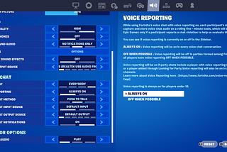 “Fortnite Introduces ‘Voice Reporting’ Feature Enabling Players to Report Inappropriate Voice…