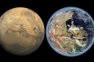 Another Blue Marble: What Mars Looked Like When It Had Water