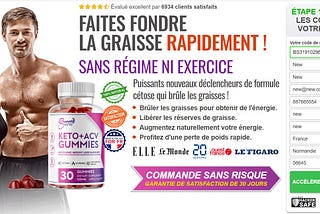 Summer Keto+ ACV Gummies Avis, Fonctionnement, Prix & Acheter En France