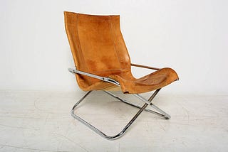 Takeshi Nii Leather Sling Chair