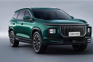 SUV Jetour T1 y T2 verde