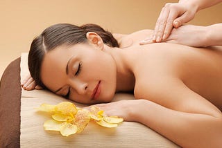 Body Massage Using Aromatherapy
