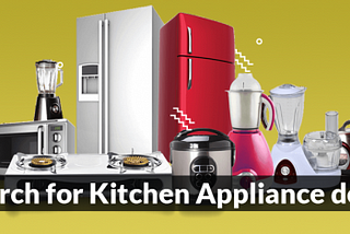 With Christmas nearing- Grab offers and savings on Kitchen Appliances