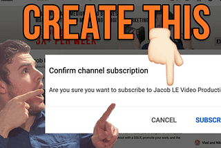 How to Create a YouTube Subscribe Link, 2020