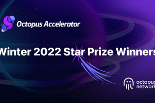 Gagnants du prix Star de l’Octopus Accelerator — Hiver 2022