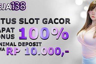 SLOT333 Game Online sensasional Dengan Deposit Receh Rp.10.000