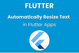 Flutter font size based on screen size | Auto size Text (3 Ways)