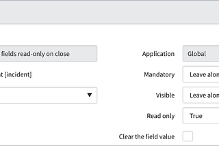 UI Policy Actions