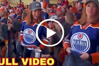 Oilers Fan Flashes Crowd — Video