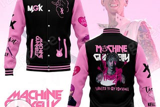 Machine Gun Kelly Baseball Jacket: Tickets to My Downfall Tour Merch