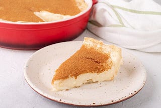 Milk Tart, Traditionally South African