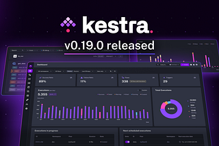 Kestra 0.19.0 is here with a new Dashboard, Conditional Inputs, Backup & Restore, and In-App Docs