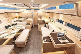 Bavaria C57 Interior © Bavaria Yachtbau