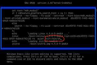 Recover a lost Linux root password — Tech Tip Bits