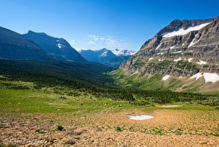 hiking the Piegan and Siyeh passes loop in Glacier National Park